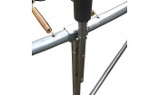 Батут DFC JUMP 6ft складной, c сеткой, цвет apple green