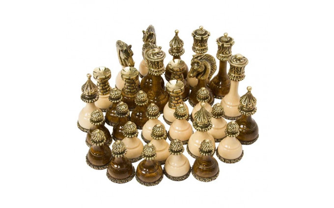 Шахматные фигуры Королевские средние 803, Haleyan Шахматные фигуры Королевские средние 803, Haleyan